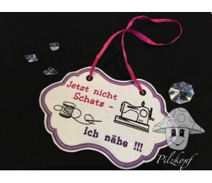 Stickserie ITH - Basic Türschilder 2